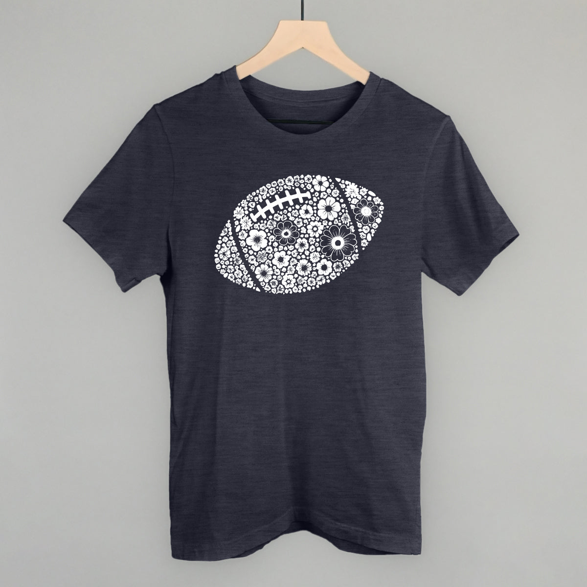 Floral Football White
