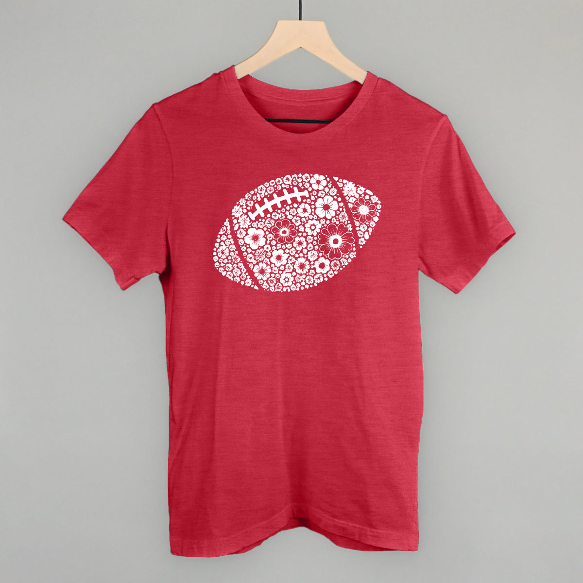 Floral Football White